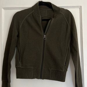 Lululemon bomber jacket